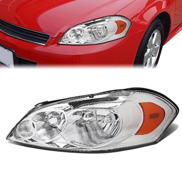 06-16 Impala Limited Monte Carlo Headlight - Clear/Amber - OE Style - Left Side - OEM-HL-0037-L - 1