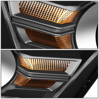 10-14 Ford Mustang Headlight - Clear/Amber - OE Style - Left Side - OEM-HL-0047-L - 3