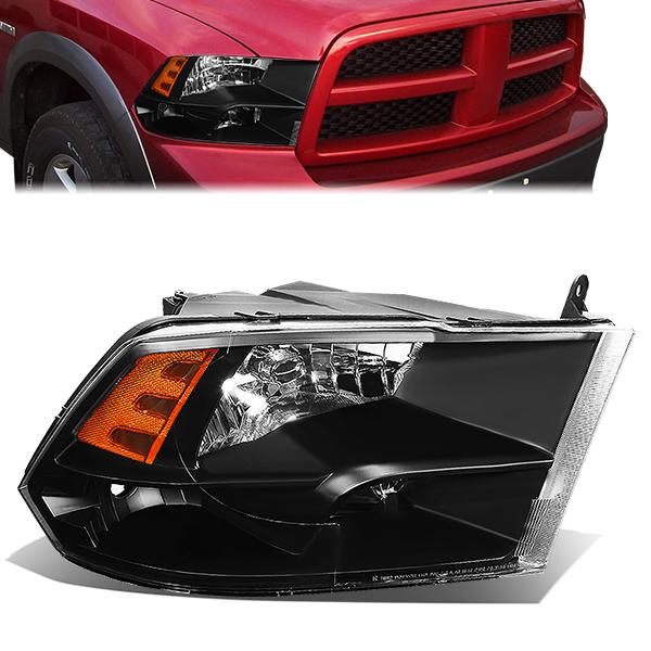 09-18 Ram Truck 1500 2500 Headlight - Clear/Amber - OE Style - Right Side - OEM-HL-0048-R - 1