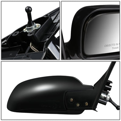 Manual Side View Mirror (Right) <br>97-01 Mitsubishi Mirage