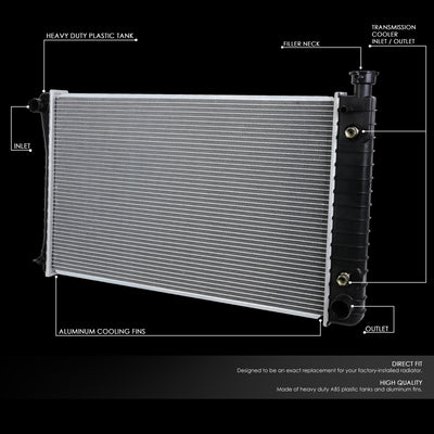 D-Motoring - 88-95 Chevy GMC C/K Pickup/Suburban Radiators - Aluminum - 2