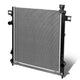 D-Motoring - 08-13 Jeep Liberty AT MT Radiator - Aluminum - 1