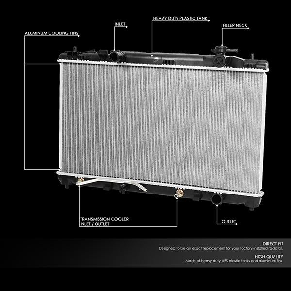 09-16 Toyota Venza 2.7L AT 13090 Replacement Radiator - CA Auto Parts