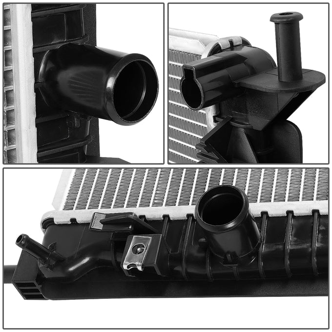 D-Motoring - 10-14 Mazda 3 2.0 2.3 2.5Radiator - OE Style - Aluminum - 4