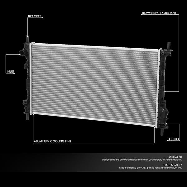 10-13 Ford Transit Connect AT 13184 Replacement Radiator - CA Auto Parts