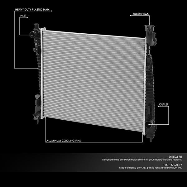11-20 Dooge Durango, Jeep Grand Cherokee13204 Replacement Radiator – CA ...