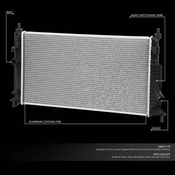 12-14 Mazda 3 2.0L AT/MT 13262 Replacement Radiator – CA Auto Parts