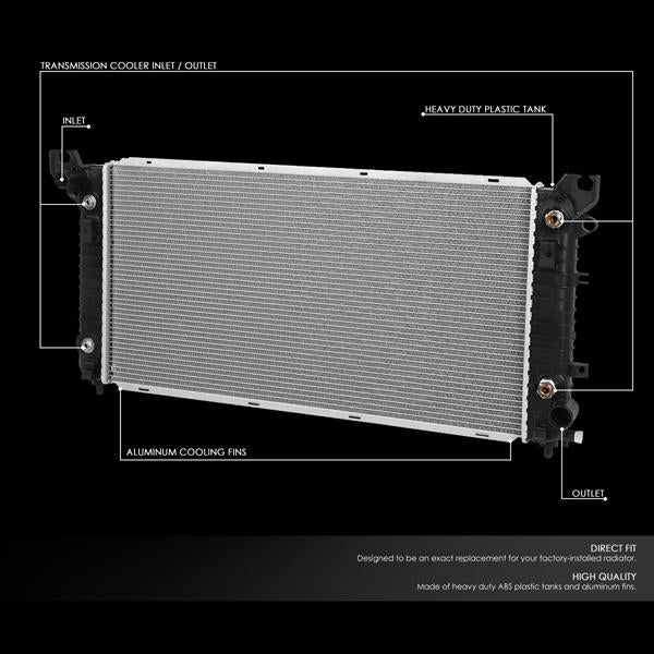 15-16 Cadiliac Escalade Suburban Tahoe Yukon(XL) Replacement Radiator ...