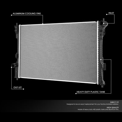 13445 Replacement Radiator<br>11-19 Ford Explorer 3.5L NA AT