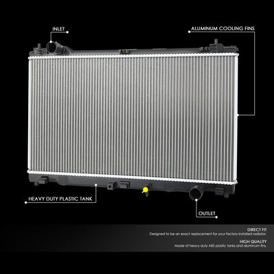 13477 Replacement Radiator<br>14-17 Lexus IS350 IS250 AT