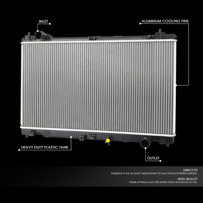 13477 Replacement Radiator<br>14-17 Lexus IS350 IS250 AT