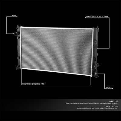 13582 Replacement Radiator<br>16-21 Honda Civic 1.5L Turbo