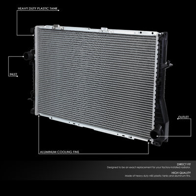 D-Motoring - 95-98 Bmw 528I/540I/740I/750Il AT/MT Radiators - Aluminum - 2
