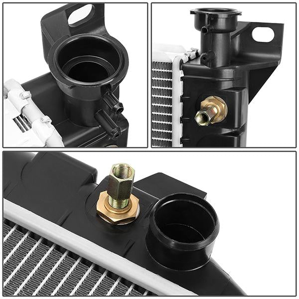 85-96 Ford F150/F250/F350 4.9 AT Radiator - OE Style - Aluminum - 4