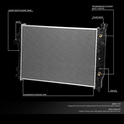 93-02 Chevy Camaro Pontiac Firebird 5.7L Radiator - Aluminum - OEM-RA-1486 - 2