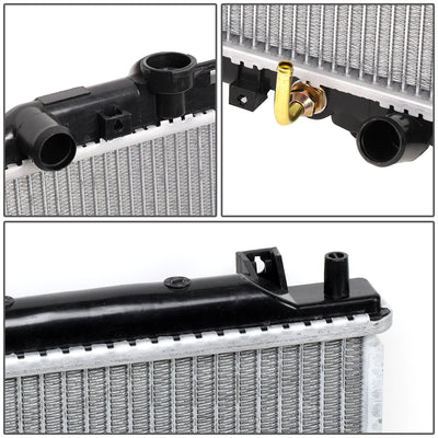 D-Motoring - 94-01 Honda Accord 2.2L Prelude AT Radiator - Aluminum - 4