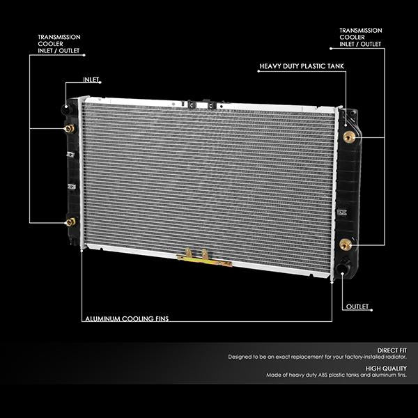 94-96 Buick Regal Chevy Monte Carlo AT 1517 Replacement Radiator - CA ...
