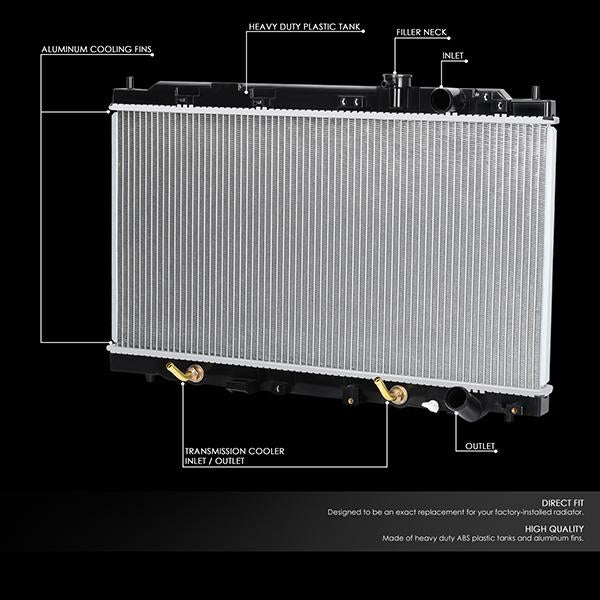 94-01 Acura Integra AT/MT Radiator - OE Style - Aluminum - 2