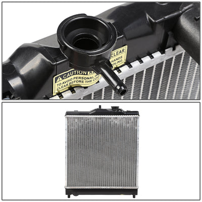 D-Motoring - Radiator - Aluminum - 92-00 Honda Civic(Del Sol) MT - 3