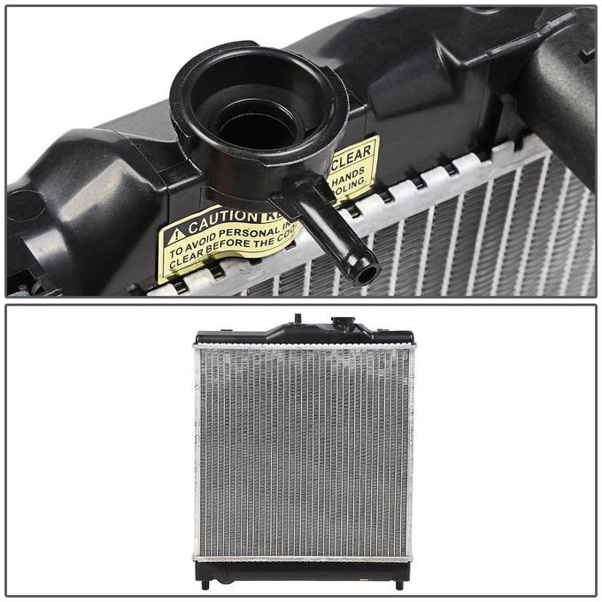 D-Motoring - Radiator - Aluminum - 92-00 Honda Civic(Del Sol) MT - 3