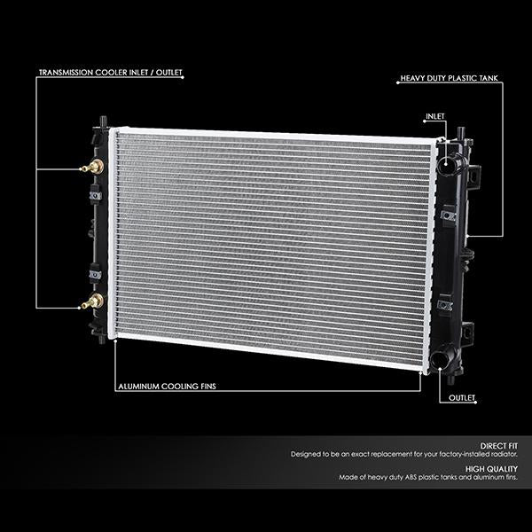 95-00 Cirrus/Stratus 2.0/2.4/2.5 AT/MT Radiator - OE Style - Aluminum - 2