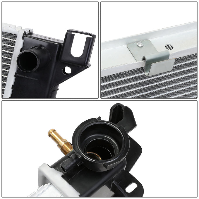 D-Motoring - 96-00 Grand Voyager Caravan AT Radiator - Aluminum - 4