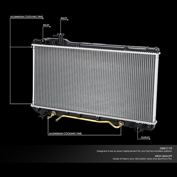 96-97 Toyota Rav4 AT/MT Radiator - OE Style - Aluminum - 2