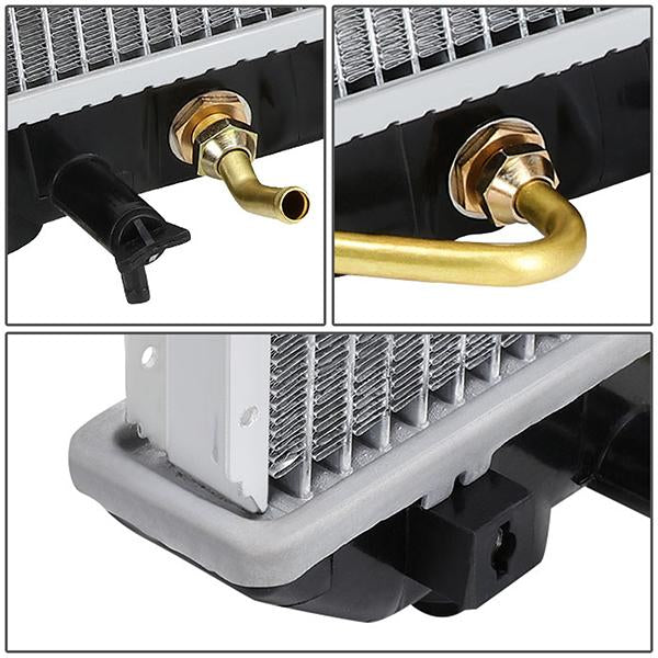 96-97 Toyota Rav4 AT/MT Radiator - OE Style - Aluminum - 4