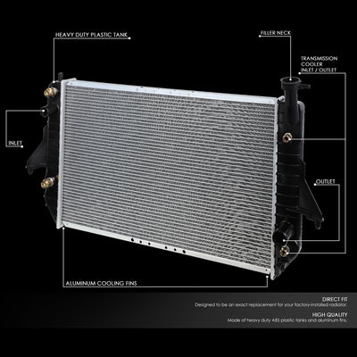 D-Motoring - 96-05 Chevy Astro/GMC Safari AT Radiators - Aluminum - 2