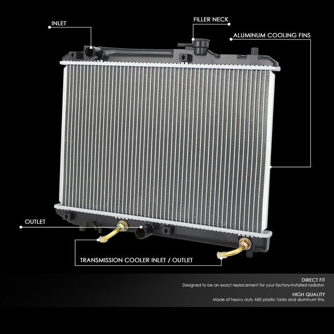 2085 Replacement Radiator<br>95-00 Suzuki Esteem 1.6L Sedan AT