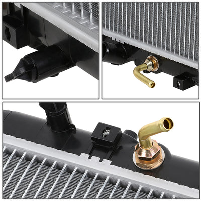 D-Motoring - 98-02 Honda Accord V6/Acura Tl AT Radiators - Aluminum - 4