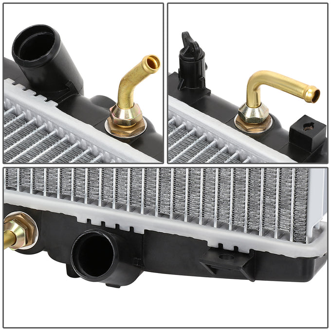 D-Motoring - 98-02 Honda Accord 2.3L Radiator - Aluminum - 4