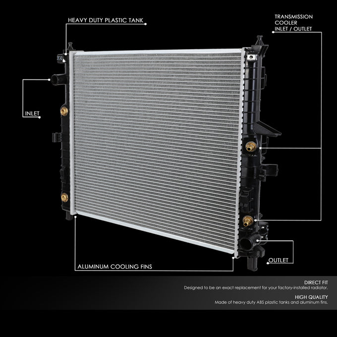 D-Motoring - 98-05 Mercedes Ml320/Ml430/Ml500 AT Radiators - Aluminum - 2