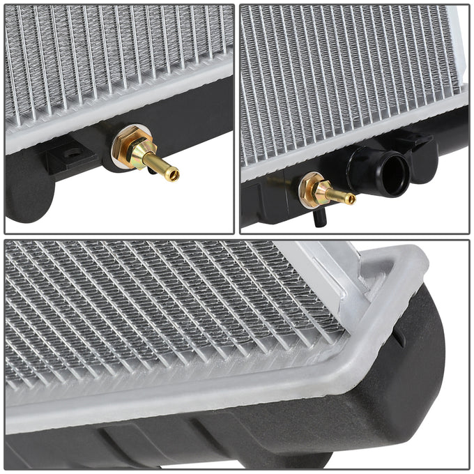 D-Motoring - 98-04 Nissan Frontier/Nissan Xterra AT Radiators - Aluminum - 4