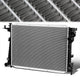 04-05 Jaguar XJ8/XJR 4.2L AT Radiator - OE Style - Aluminum - 1