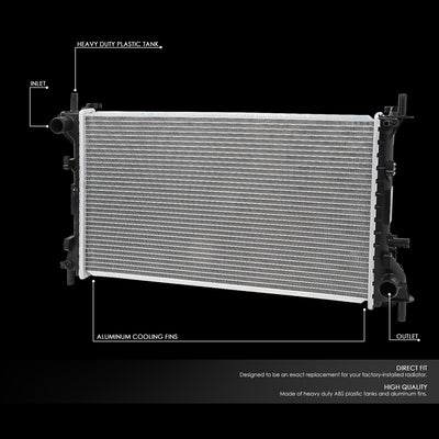 D-Motoring - Radiator - Aluminum - 00-07 Ford Focus AT & MT - 2