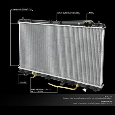 D-Motoring - Radiator - Aluminum - 00-04 Toyota Avalon - 2