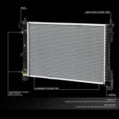 D-Motoring - Radiator - Aluminum - 01-07 Mercedes C-Class 1.8L-5.5L - 2
