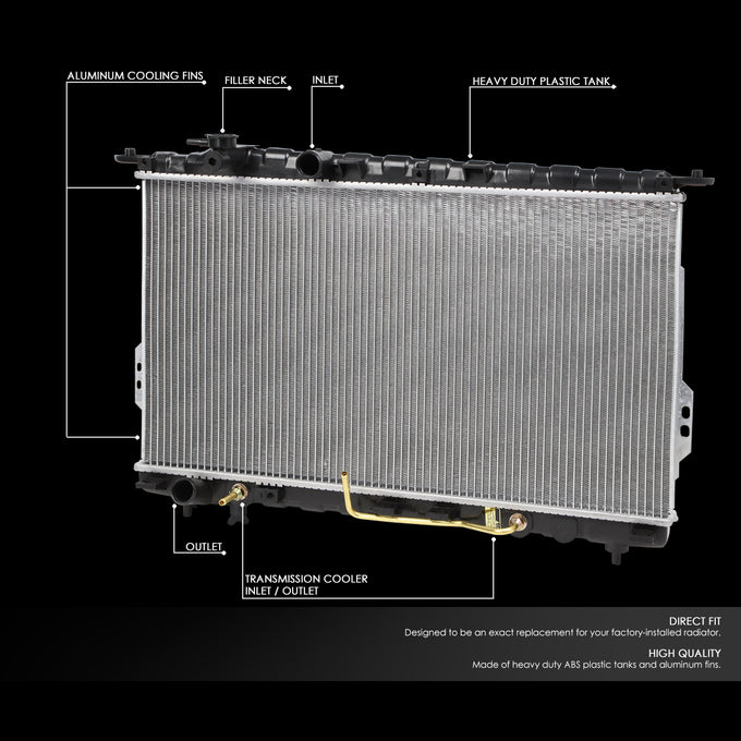 D-Motoring - Radiator - Aluminum - Hyundai Sonata/KIA Optima - 2