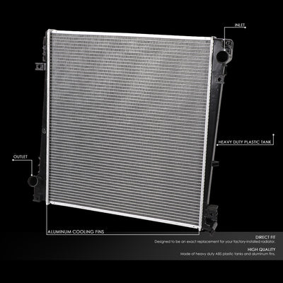 D-Motoring - 02-05 Explorer Mountaineer Radiator - Aluminum - 2