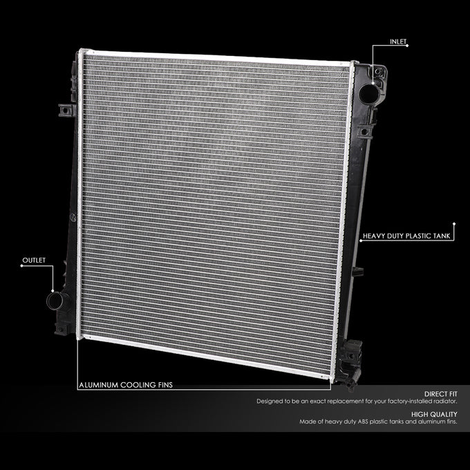D-Motoring - 02-05 Explorer Mountaineer Radiator - Aluminum - 2