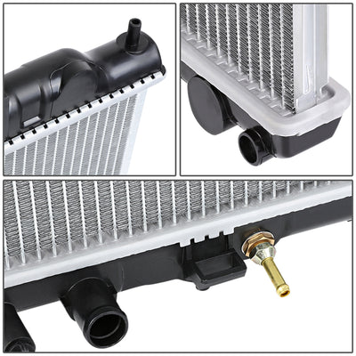 D-Motoring - 00-06 Nissan Sentra 1.8L Radiator - Aluminum - 4
