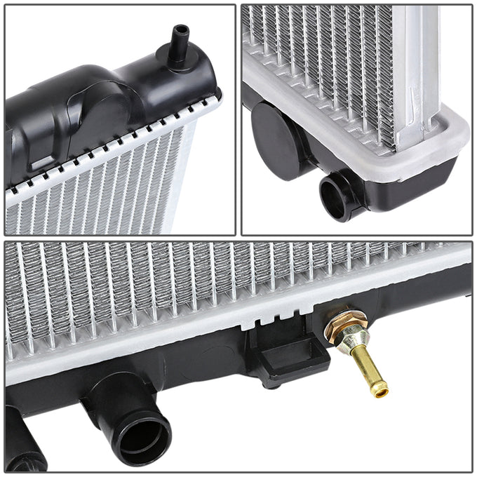 D-Motoring - 00-06 Nissan Sentra 1.8L Radiator - Aluminum - 4