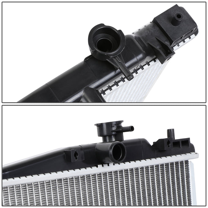 D-Motoring - 01-05 Honda Civic 1.7L AT Radiators - Aluminum - 3