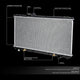 D-Motoring - 01-05 Lexus IS300 Radiator - Aluminum - 2