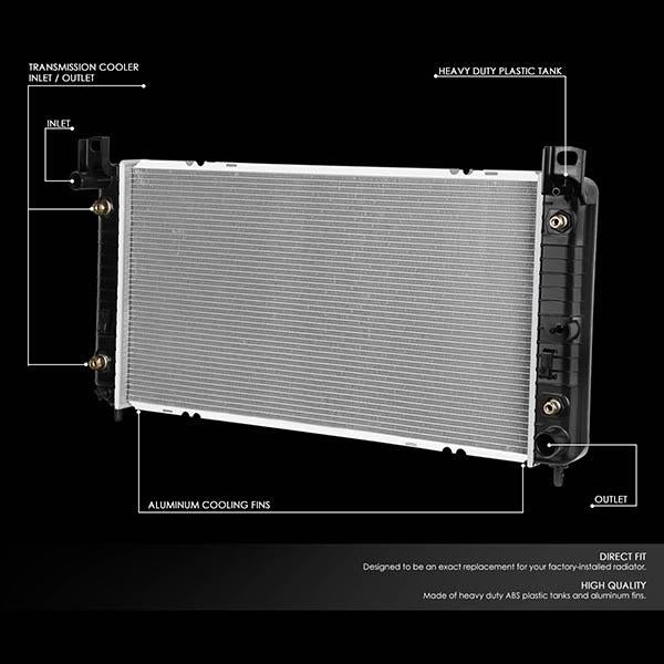 99-13 Chevy Silverado, GMC Sierra -3500 AT Replacement Radiator - CA ...