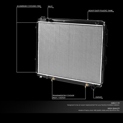 D-Motoring - 01-07 Sequoia/Tundra 4.7 ATRadiator - OE Style - Aluminum - 2