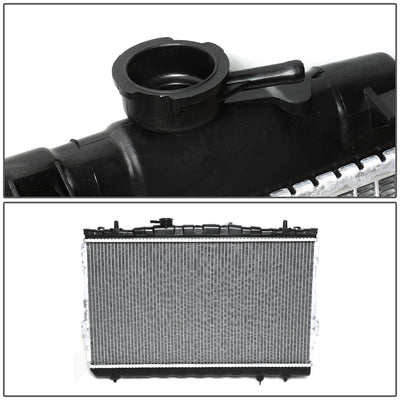 D-Motoring - Radiator - Aluminum - Hyundai Elantra/Tiburon 2.0L 2.7L AT - 3