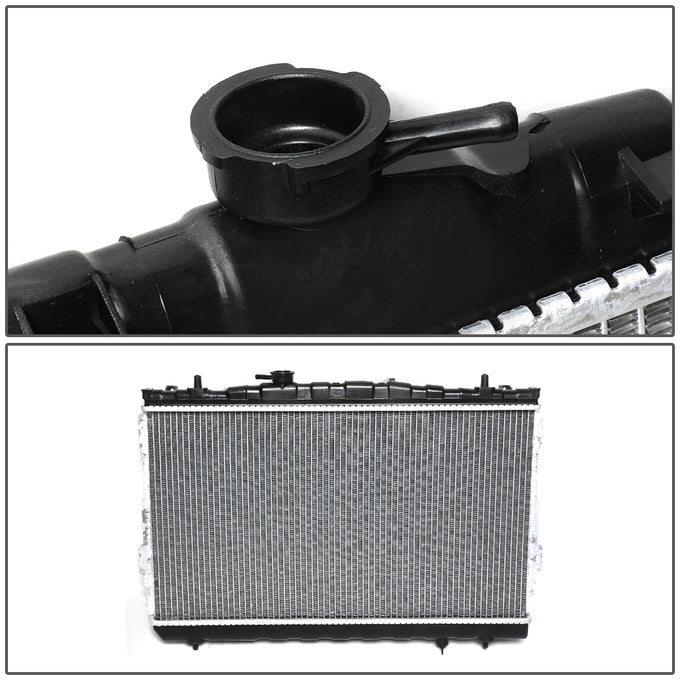 D-Motoring - Radiator - Aluminum - Hyundai Elantra/Tiburon 2.0L 2.7L AT - 3