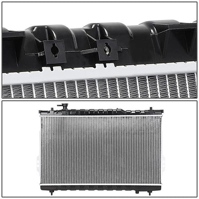 D-Motoring - 01-06 Hyundai Santa Fe AT MTRadiator - Aluminum - 5